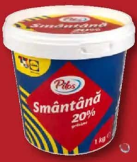 PILOS Smântână 20% grăsime 1 kg