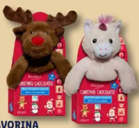 FAVORINA Figurină din pluș cu mix de ciocolată 125 g