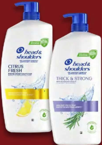 HEAD & SHOULDERS Șampon Citrice / Thick & Strong 800 ml