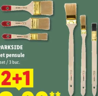 PARKSIDE Set pensule 1 set / 3 buc.