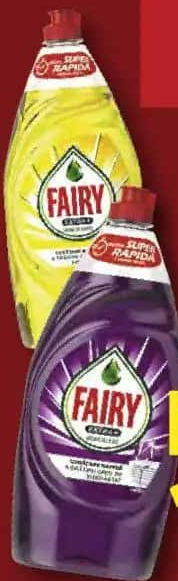 FAIRY EXTRA PLUS Detergent de vase citrice / cu parfum liliac 900 ml