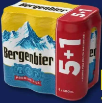 Bergenbier Bere blondă (5+1) x 0,5 L