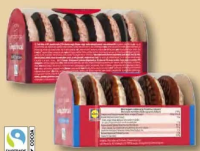 FAVORINA Turtă dulce cu ciocolată lapte / amăruie 200 g