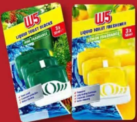 W5 Odorizant WC lichid diverse sortimente 3 x 55 ml