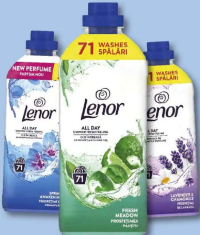 LENOR Balsam de rufe Spring Awakening / lavandă / Fresh Meadow 71 de spălări 1,491 L
