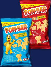 Pom-Bär Snacks cu sare / aromă de cașcaval 80g