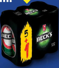 Beck's Bere blondă (5+1) x 0,5 L