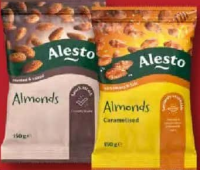 ALESTO Migdale prăjite și sărate / miere și sare 150g