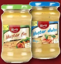 KANIA Muștar hrean / dulce 300 g