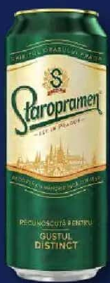 Staropramen Bere blondă 0,5 L