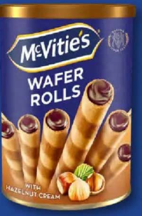 MCVITIE'S Rulouri de napolitană umplute 170 g