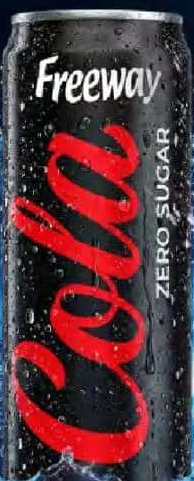 FREEWAY Băutură carbogazoasă Cola 0% zahăr 0,33 L