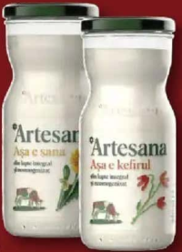 ARTESANA Kefir / Sana din lapte de vacă 3,5% grăsime 350 ml