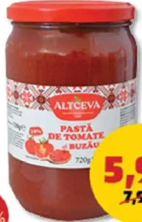 ALTCEVA PASTĂ DE TOMATE 720 g