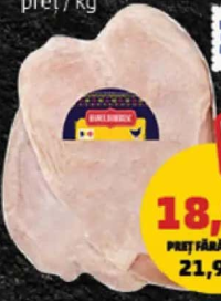 Hanul Boieresc Piept de pui cu os preț / kg