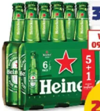 HEINEKEN BERE BLONDĂ 5% alcool 5+1 x 330 ml