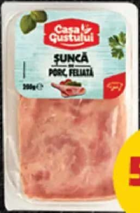 CASA GUSTULUI ȘUNCĂ PORC FELIATĂ 200g