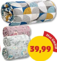 Pilotă matlasată imprimată 300 g 180x200 cm diverse modele