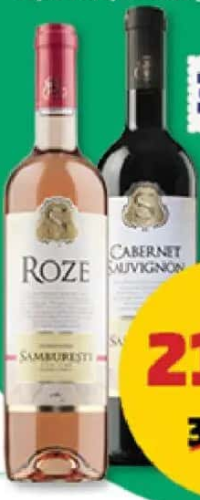 DOMENIILE SÂMBUREȘTI VIN Cabernet saugvnon/rose 750 ml