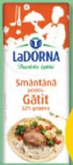 LaDorna Smântână de gătit 32% grăsime 200 ml