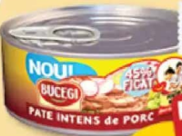 BUCEGI PATE DE PORC CU 45% FICAT 120 g