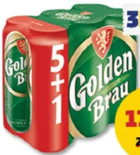GOLDEN BRAU BERE BLONDĂ 5% alcool 5+1 x 500 ml