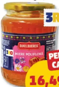 HANUL BOIERESC MIERE POLIFLORĂ 900 g