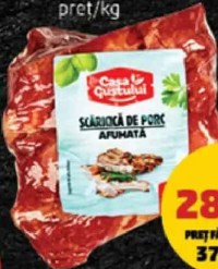 CASA GUSTULUI SCĂRICICĂ DE PORC AFUMATĂ