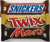 Snickers / Twix / Mars Baton de ciocolată clasic / albă / hazelnut 50g / 51g / 46g