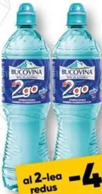 Bucovina Apă Minerală Naturală Plată 0,7L