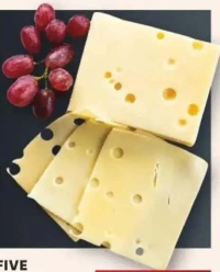 FIVE CONTINENTS Brânză Emmentaler de vacă 45% grăsime 100 g