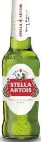 STELLA ARTOIS Bere blondă 5% alcool 0,33 l