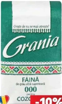 GRANIA Făină tip 000 pentru cozonac 1 kg