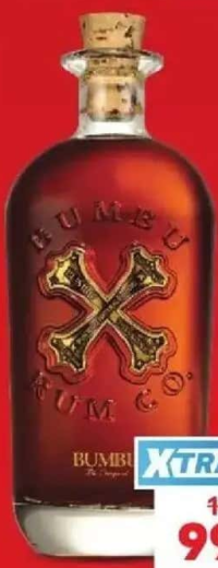 Bumbu Original Rom brun 40% alcool 0,7 l