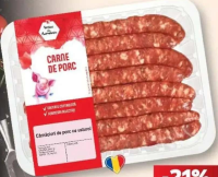Vreau din România Cârnăciori de porc cu usturoi 500 g