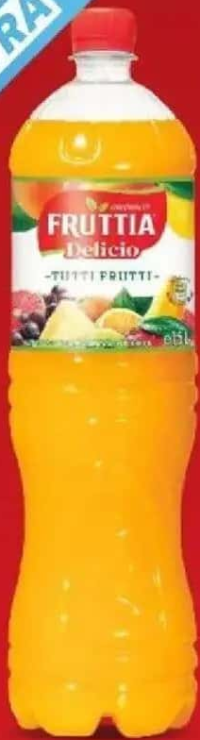 FRUTTIA DELICIO Băutură răcoritoare necarbogazificată tutti frutti / portocale / limonadă 1,5 l