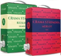 CRAMA STÂRMINA Vin alb / roșu / rosé sec / demisec diverse sortimente 3 l