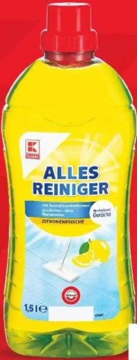 K-CLASSIC Soluție de curățare universală lemon 1,5 l