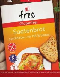 K-Free Pâine cu semințe fără gluten 350 g