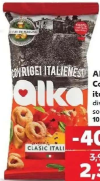 ALKA Covrigei italienești diverse sortimente 100 g