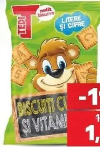 TEDI Biscuiți unt și vitamine 30 g