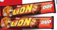 LION 2 PACK Baton ciocolată cu lapte 60 g