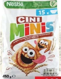 NESTLE Cini-Minis / Strawberry Minis cereale integrale 450 g