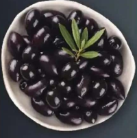 Măsline negre extra jumbo calibru 161/180 100 g