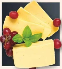 GOUDA Brânză semitare de vacă 48% grăsime 100 g