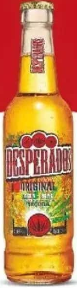 Desperados Bere blondă aromă tequila 5,9% alcool 0,4 l