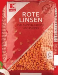 K-CLASSIC Linte roșie 500 g