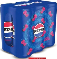 PEPSI Băutură răcoritoare carbogazoasă zmeură 6x0,33 l