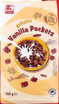 K-Classic Pernuțe cu cremă de vanilie 350g