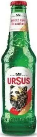 URSUS PREMIUM Bere blondă 5% alcool 0,33 l